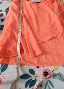 Annabelle Peach Shrug Style Top (Bust36)