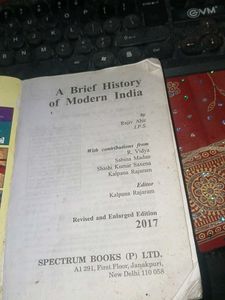 A Brief History of Modern India