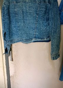 Blue Denim Jacket For Women