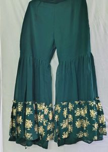 Sharara Set With Shrug And Plazzo