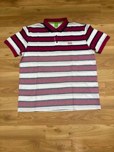 Striped HUGO BOSS Polo Shirt