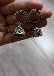 Silver Hoop Earrings