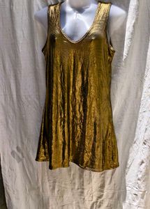 I. CUTE METALLIC DRESS
