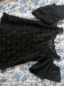 Combo Vintage Wide Leg Jeans AND Pinterest Top