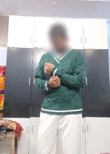 Oversized Trendy Korean Green Sweater