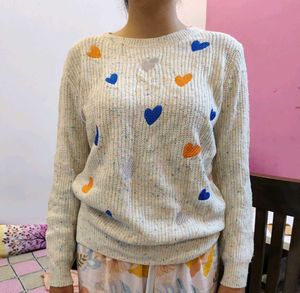 Off-white Knitted Sweater