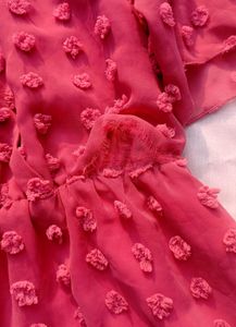 Dark Pink Dress 🌷🛍️