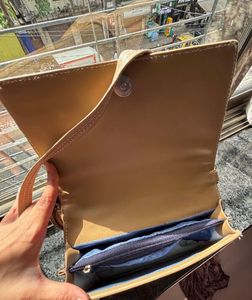 NUDE SLING BAG FOR WOMEN
