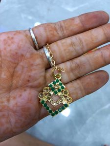 Golden Green Jewellery Set