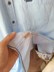 Striped Oxford Beach Shirt