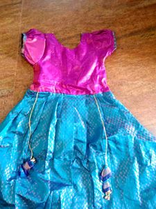 Girls&#39; Dress, Blue &amp; Purple