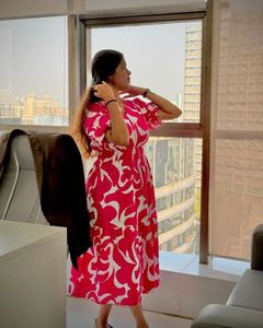 Pink Cotton Dress