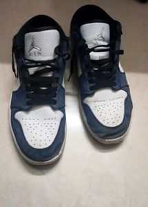 Nike Jordan 1 Low Retro Navy OG Fragment