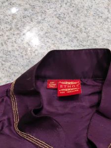 Elegant Purple Kurta Pajama Set