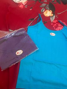 2 camisole new packed with one used bralet free