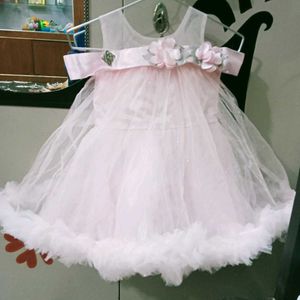 pink dress 👗 for baby girl