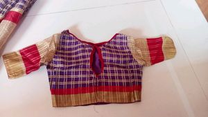 Cotton Saree With Blouse