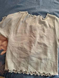 Crop Top With Bow Details