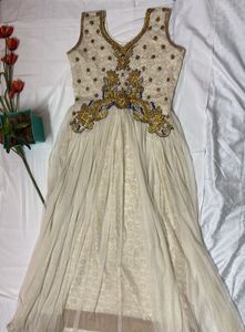 Embroidered Party Wear Gown