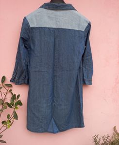 MANGO Denim Dress