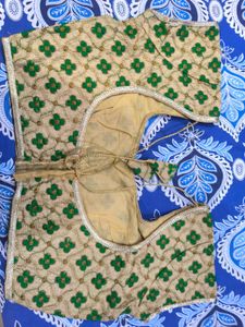 Multicolour glittery and shiny saree.