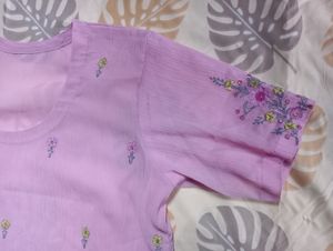 Sheer Pink Kurta