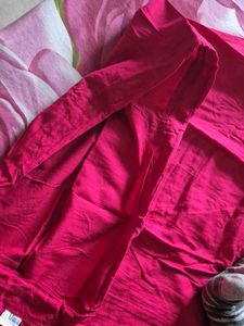 RED COTTON PETTICOAT