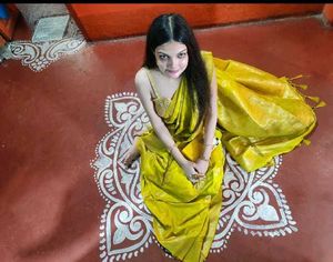 Elegant Yellow Saree