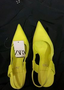 Zara Original Women&#39;s Neon Heels