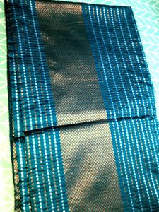 Dark Green Saree