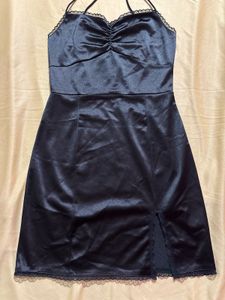 Glam Black Dress From Urbanic