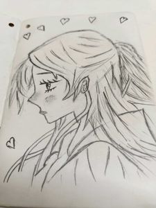 Anime Girl Drawing 🥰