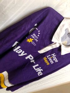 Relay For Life Purple T shirt