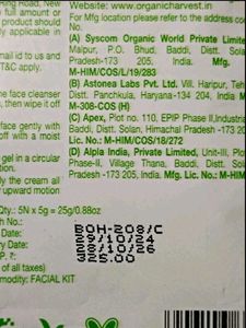 Pack Of 5, Face Wash, Serum, Facial Kit