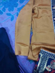 Chic Mustard Embroidered Kurta