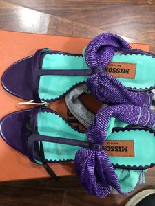 Brand new Missoni Purple Heels Size UK3.5