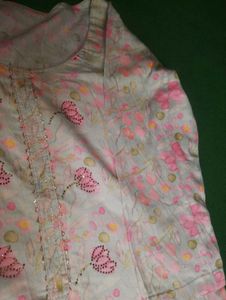 Floral Print Kurta