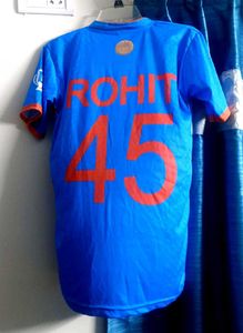 Rohit Sharma 45 Indian Jersey