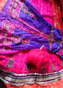 Indowestern full Cutdana work Lehenga sets