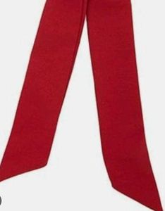 Solid red hair tie scrunchie ♥️