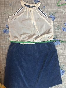 Halter Neck Short Dress
