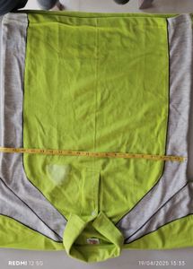 Neon Green Polo T Shirt