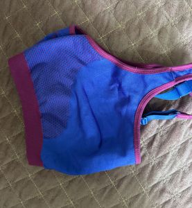 Blue &amp; Pink Sports Bra