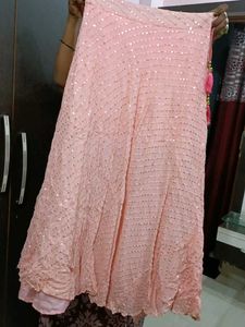 Price Drop 💧 PINK LEHENGA CHOLI WITH DUPATTA