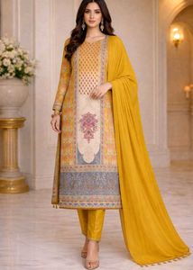 Elegant Unstitched Suit Piece