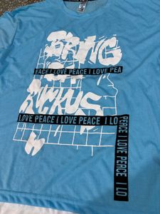Boys New Blue Graphic Print T-Shirt