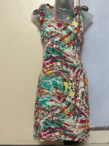 Colorful Print Dress