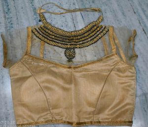 Embroidered Gold Blouse
