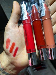 Lipstick Combo Of Set 3 Lipcrayon