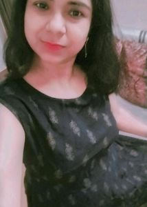 Black Umbrella Cut Kurti